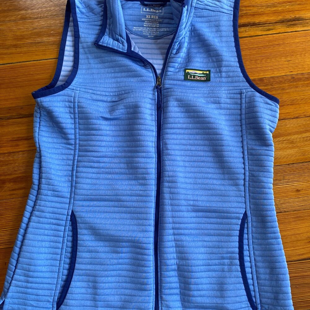 LL Bean Blue XS Vest